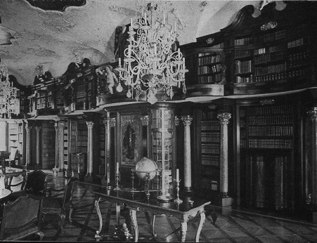 Bibliothek, Schloss Leopoldskron