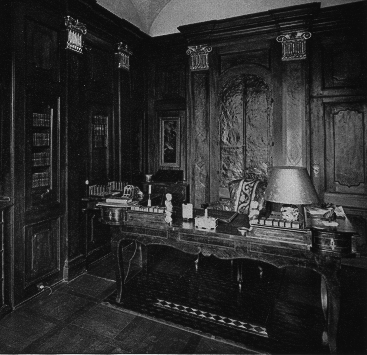 Max Reinhardts Arbeitszimmer neben der Bibliothek, Schloss Leopoldskron